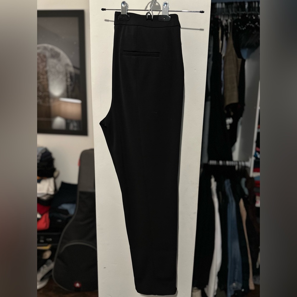 White House Black Market black dress pants, soft/stretchy material, size 8